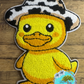 Duck Chenille Large 9.7” DIY Iron On Patch