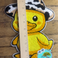 Duck Chenille Large 9.7” DIY Iron On Patch