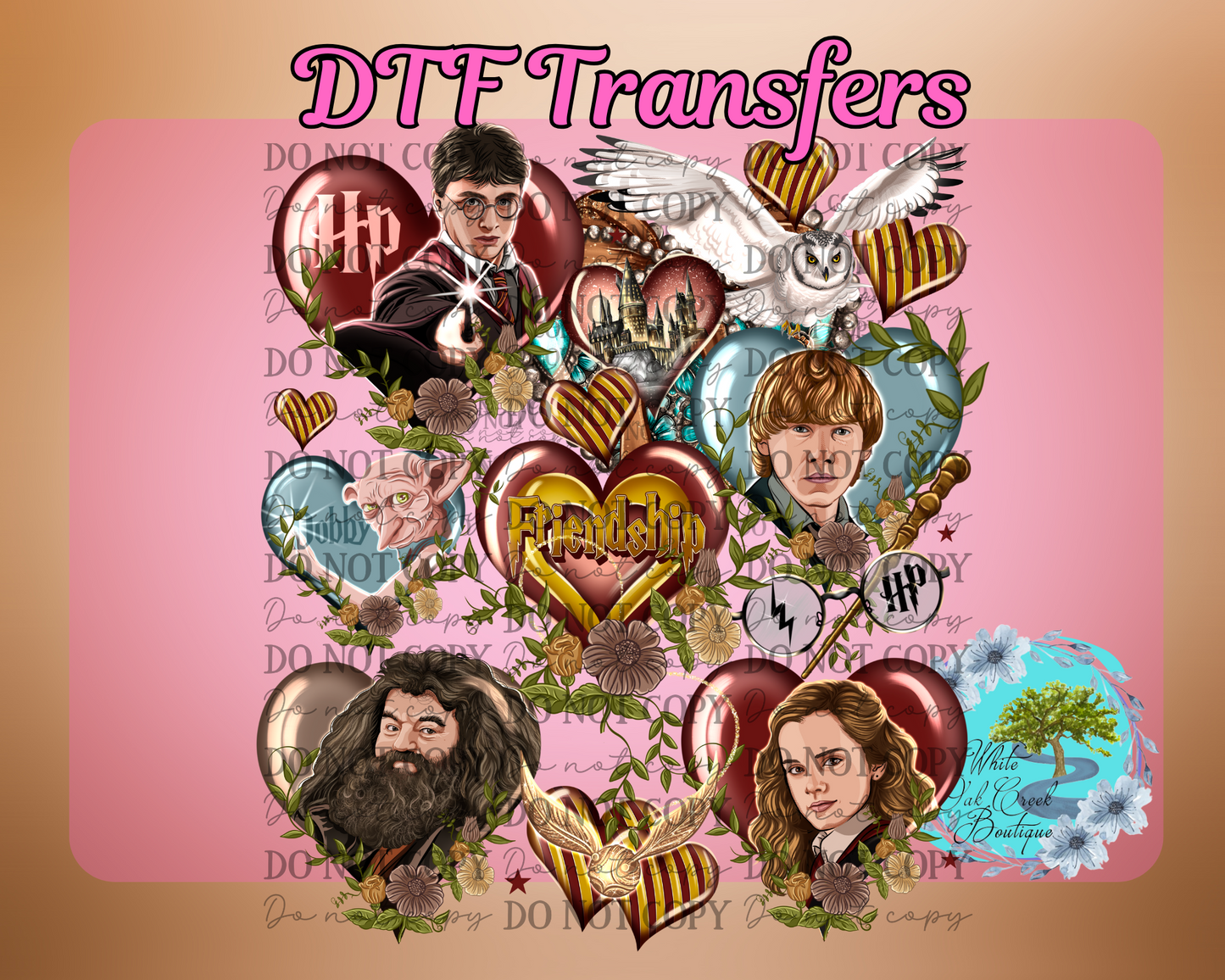 DTF Transfer Wizard Hearts