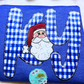 KY Plaid Santa Sweatshirt