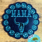 Mama Longhorn Hat Patch