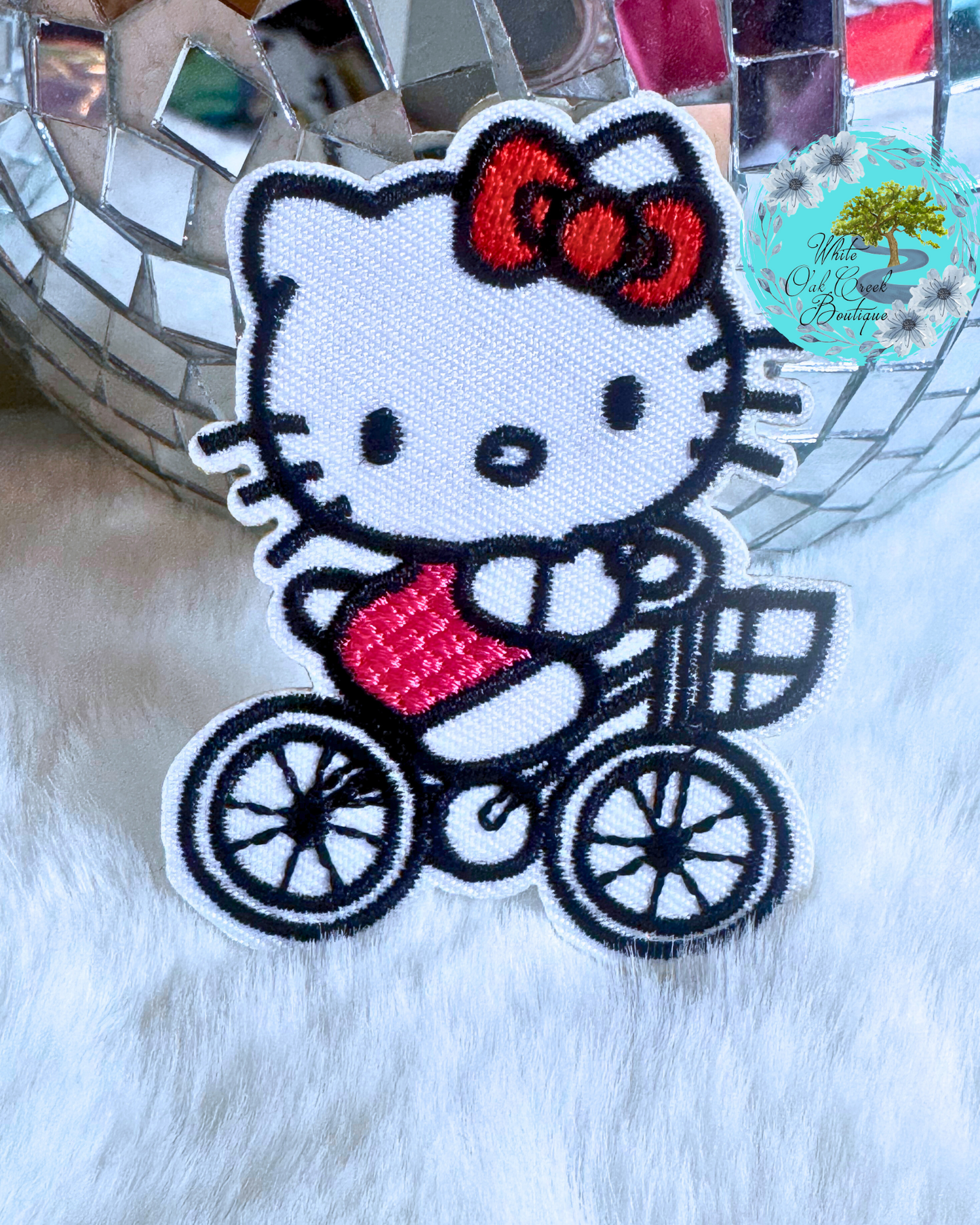 Kitty 2.5” Embroidered Trucker Hat Patch