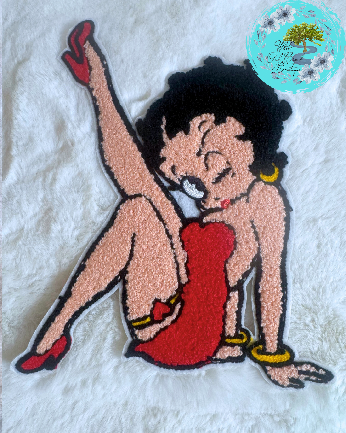 Betty 8” Chenille Patch