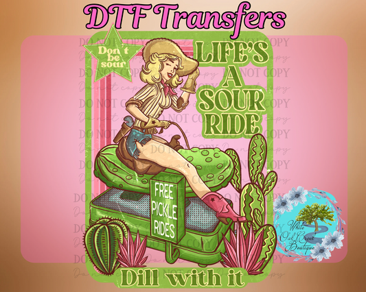 DTF Transfer Dill With It