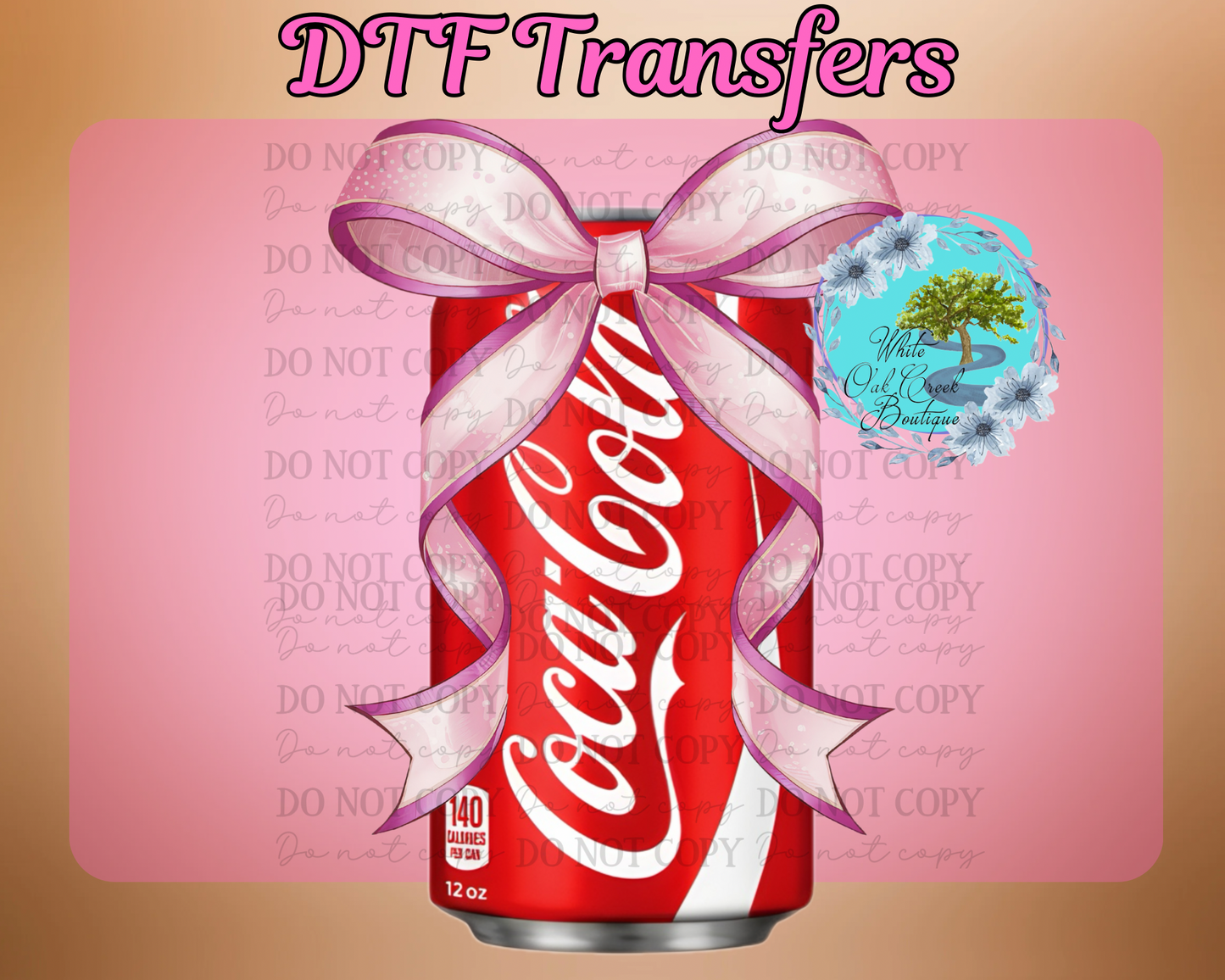 DTF Transfer Cola Coquette Bow