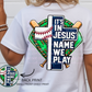 Youth Baseball In Jesus Name We Play T-Shirt