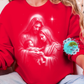 Sweatshirt Holy Nativity Scene Jesus