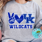 Peace Love Wildcats