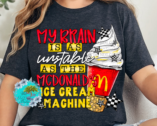 McDonald's Ice Cream T-Shirt