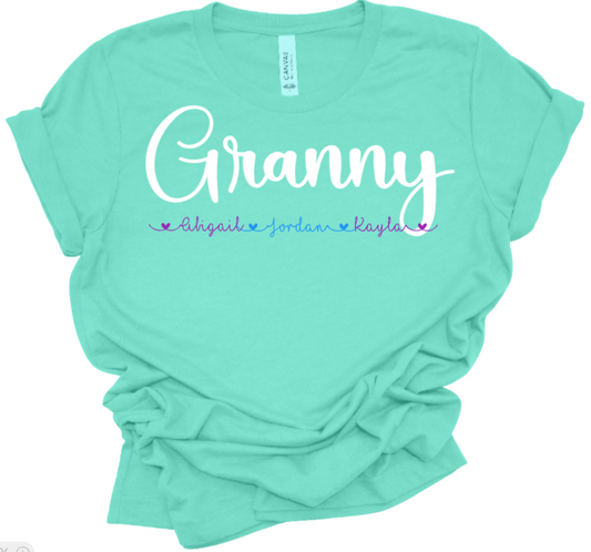 Mothers Day Personalized T-Shirt