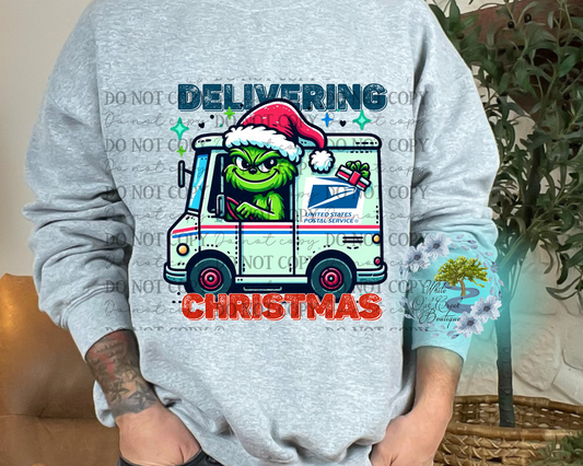 Mailman Sweatshirt or T-Shirt Green Guy