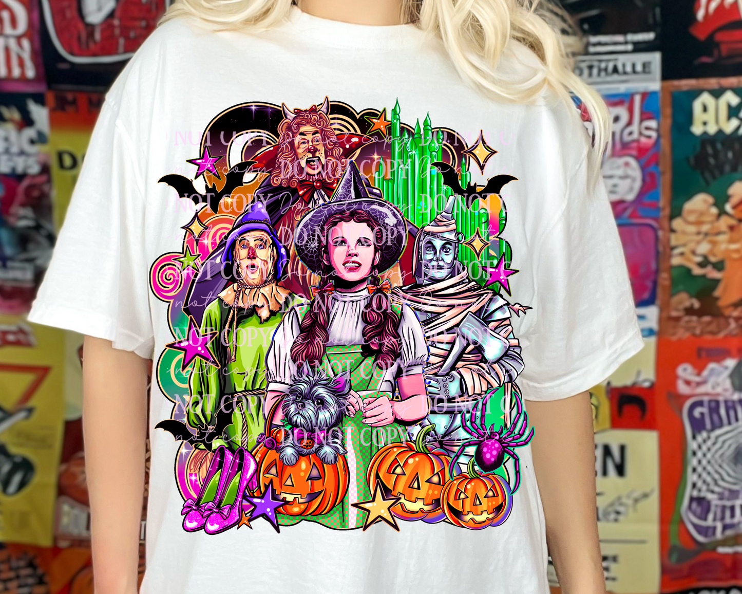 DTF Transfer Wizard of Oz