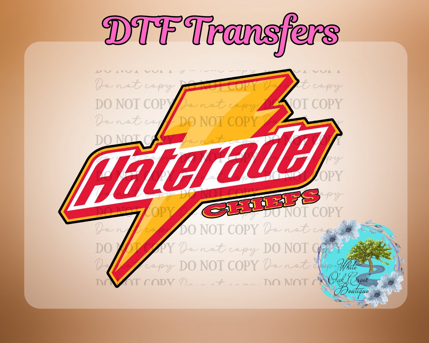 DTF Transfer Haterade