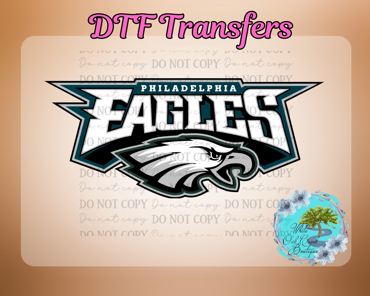 DTF Transfer Eagles