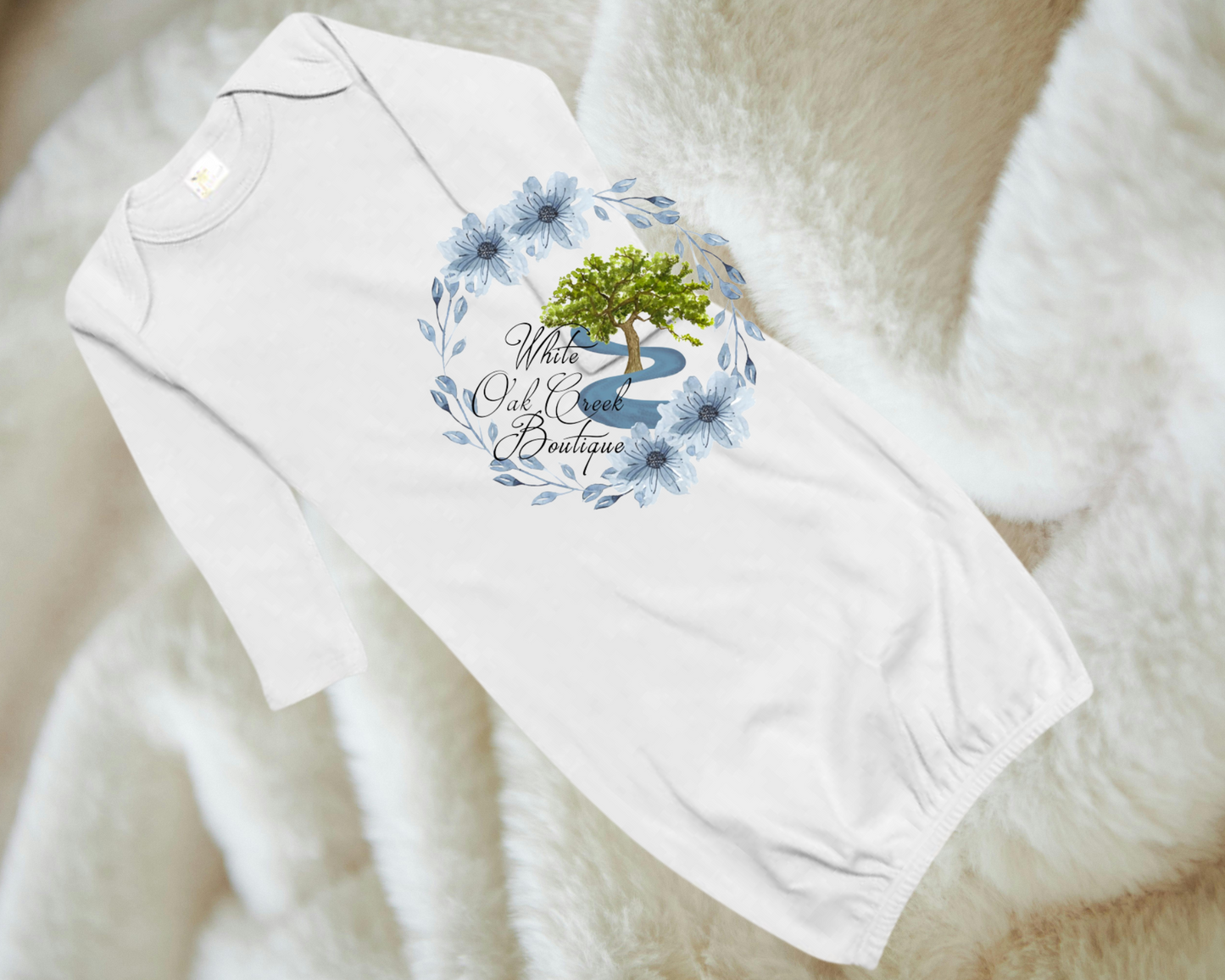 Infants Sleeper Gown Handpicked by My (Insert Name) in heaven