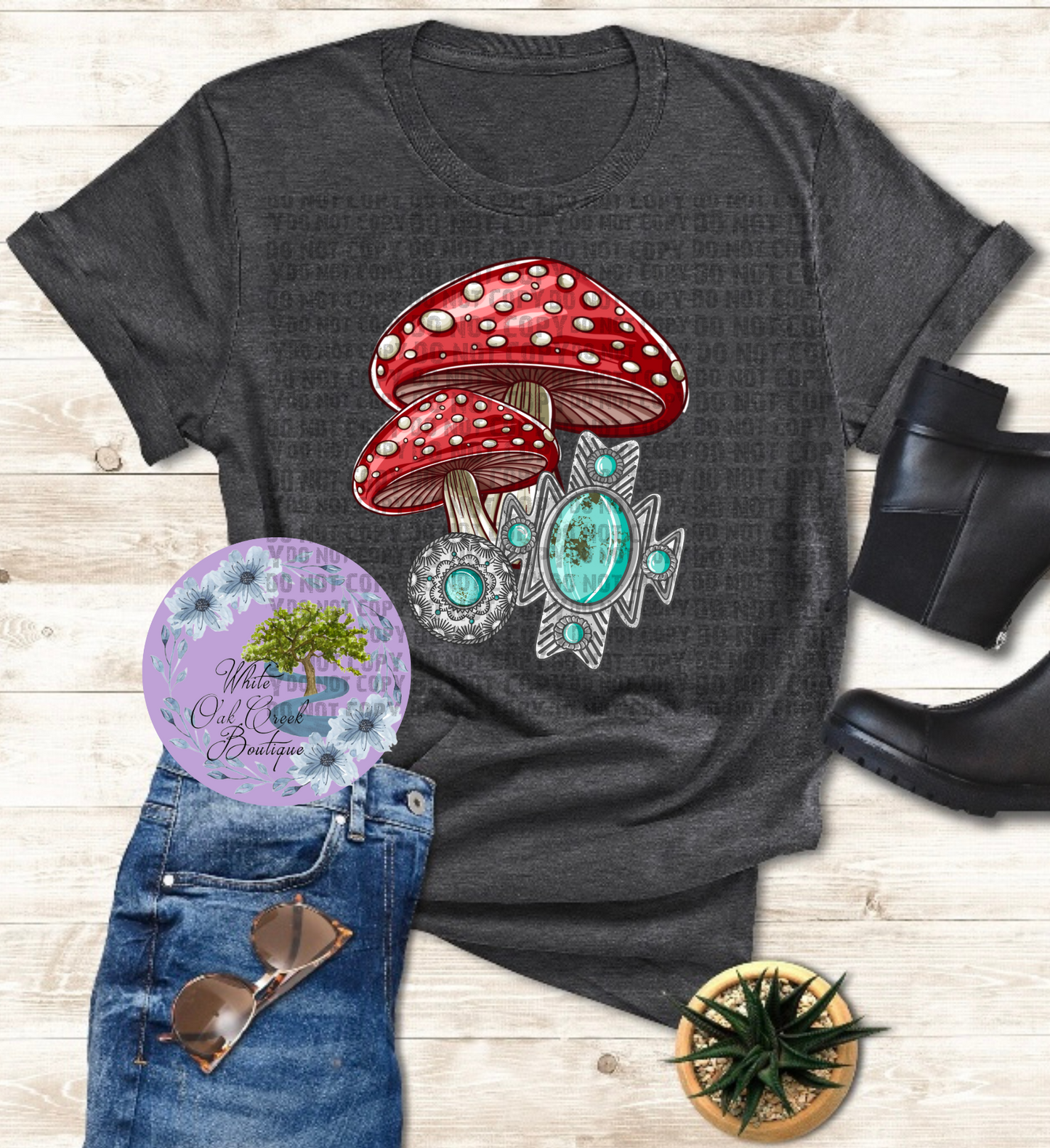 Mushroom & Conches T-Shirt