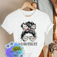 Farmer Life Messy Bun T-Shirt