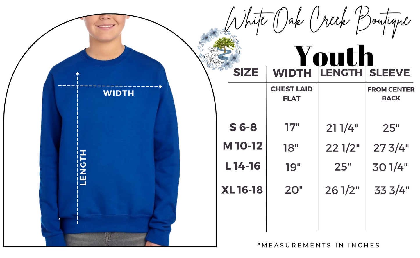 Wildcat YOUTH Chenille Glitter Sweatshirt