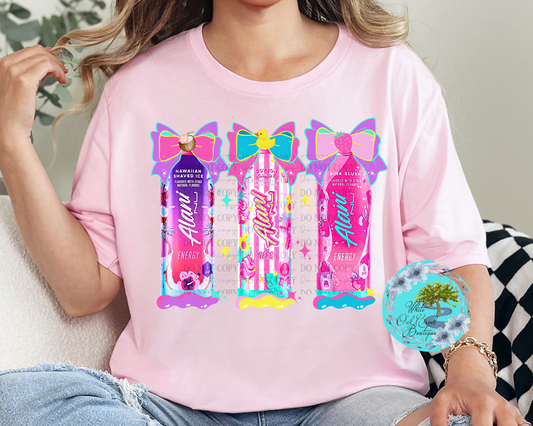 Alani Pink Drinks T-Shirt