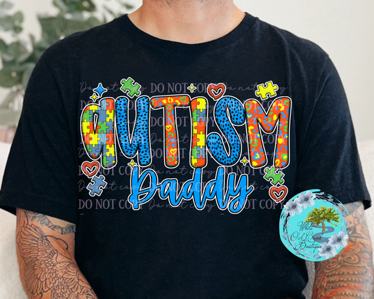Autism Daddy T-Shirt