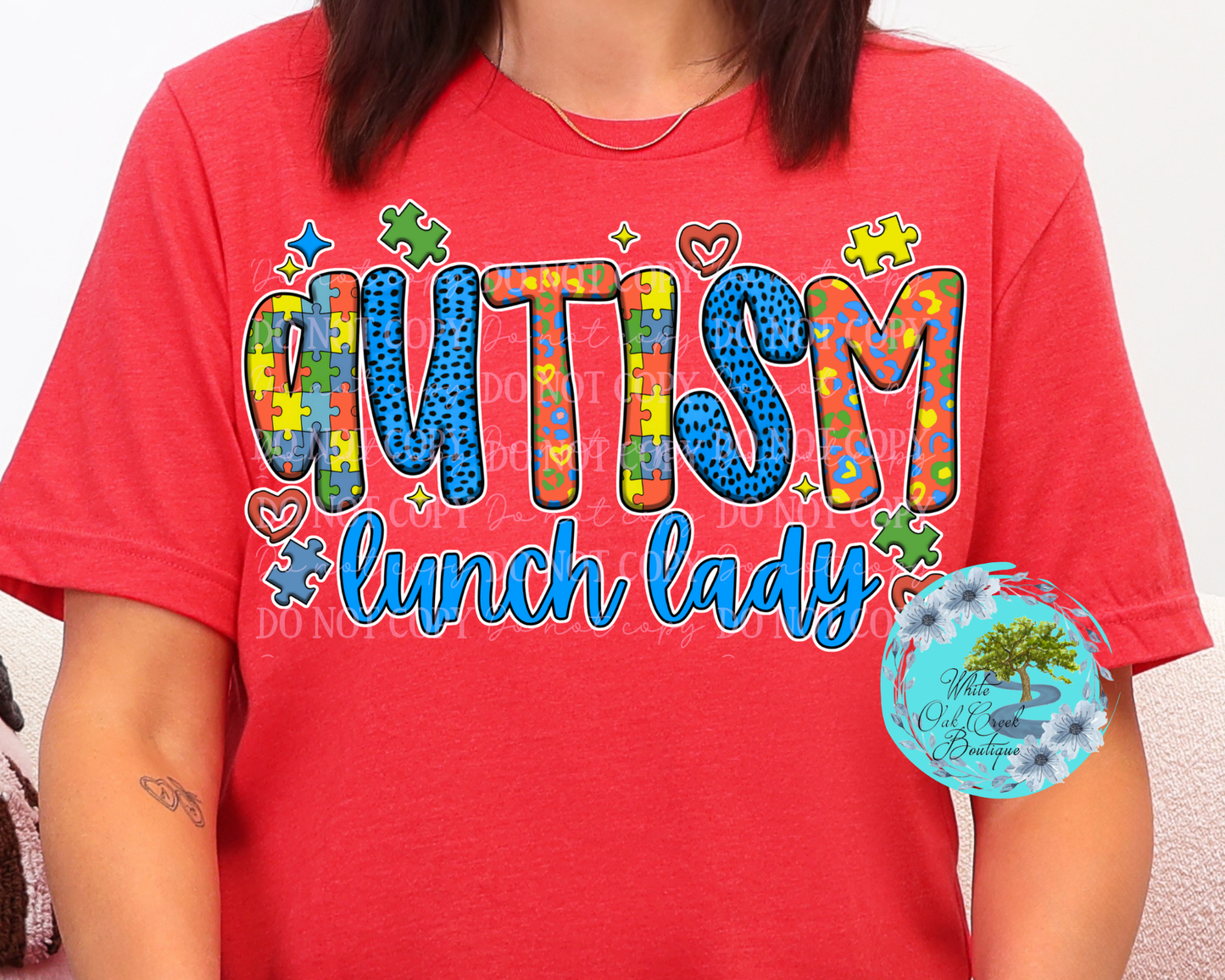 Autism Lunch Lady T-Shirt