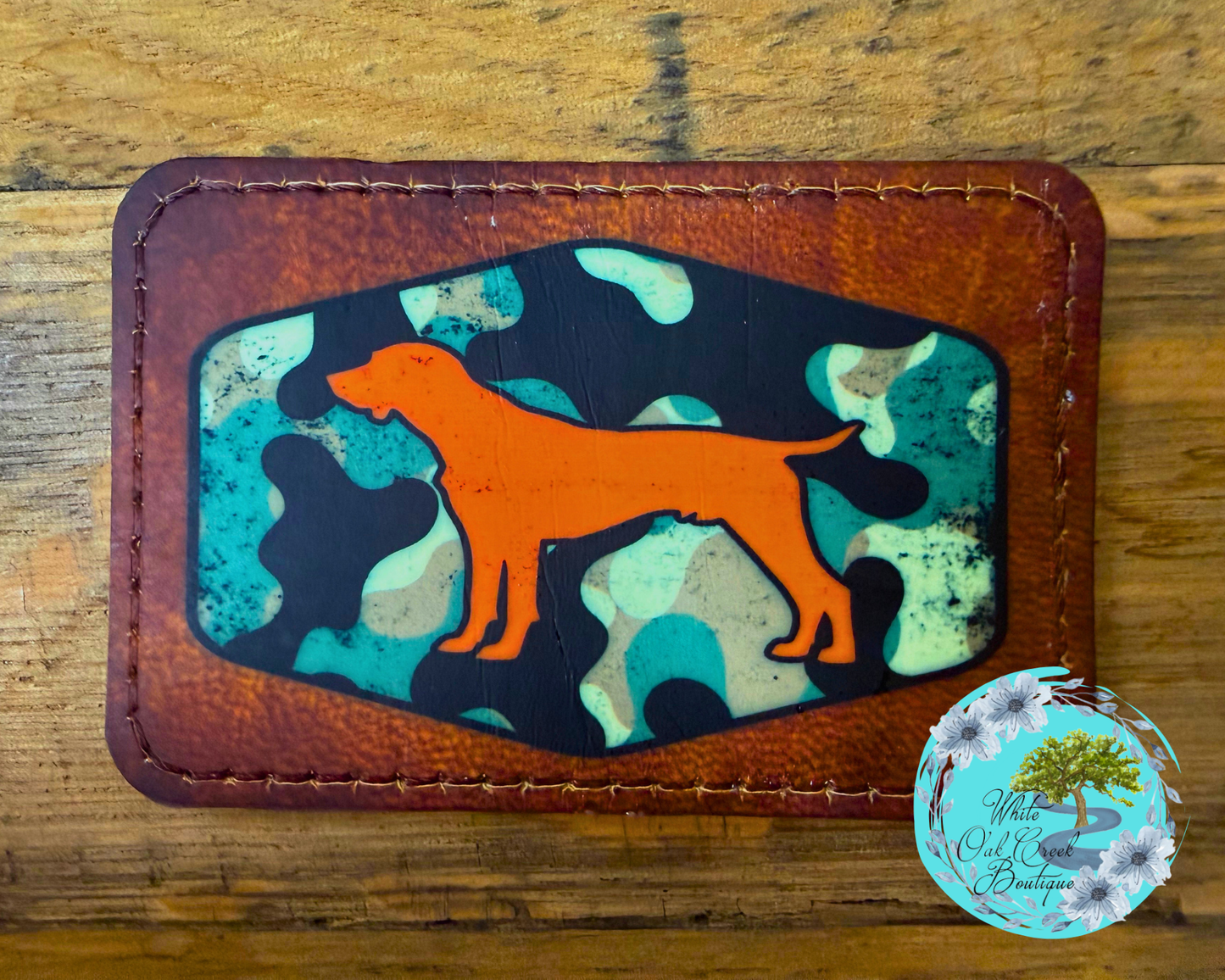Camo German Pointer Patch 3" Rectangle