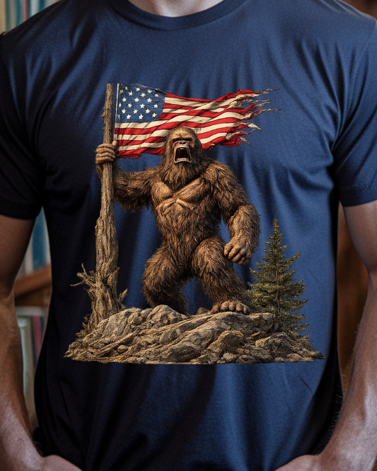 Bigfoot Flag T-Shirt