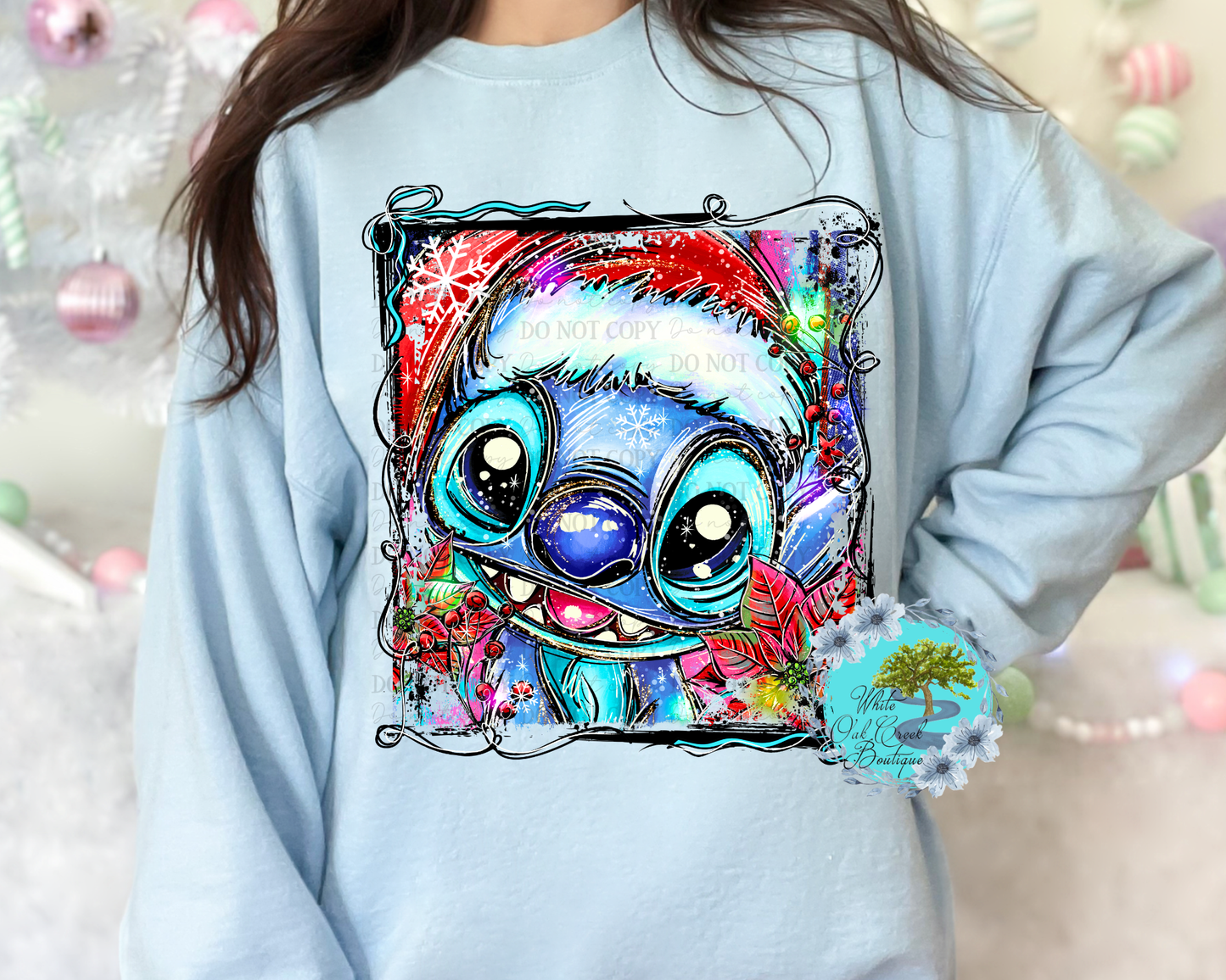 DTF Transfer Blue Guy