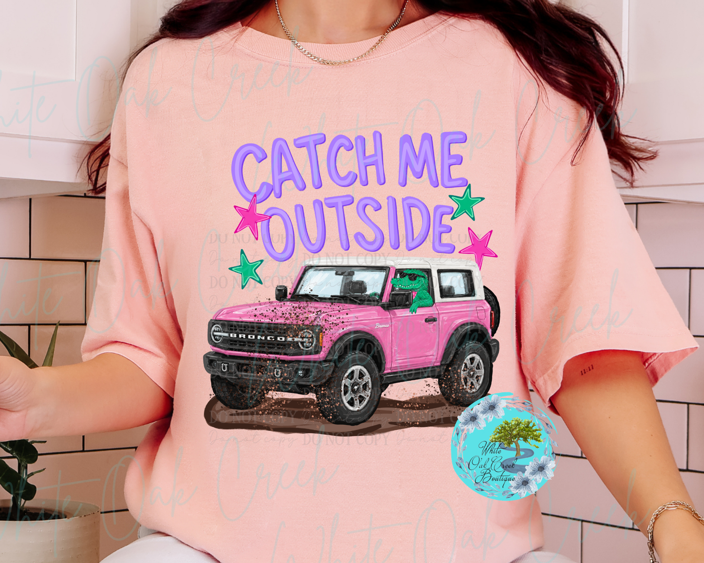 Catch Me Outside Bronco Alligator T-Shirt