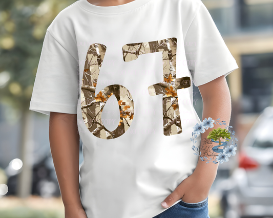 DTF Transfer Six Seven Camo