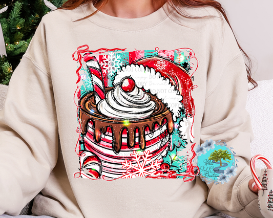 DTF Transfer Christmas Cocoa