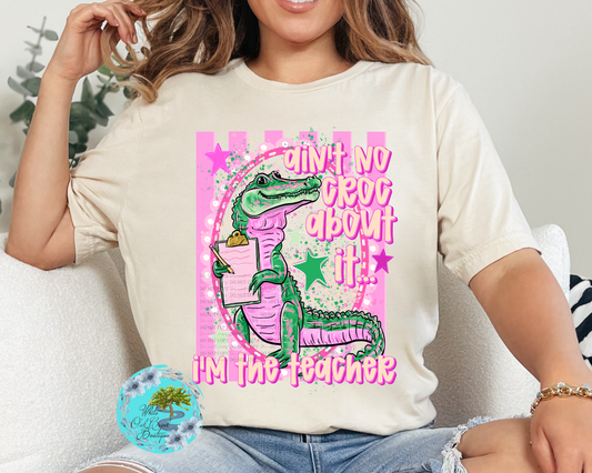 Crocodile Teacher T-Shirt