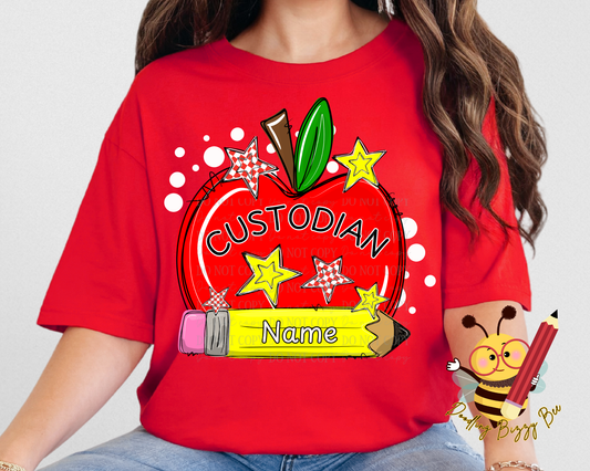 Custodian Personalized T-Shirt