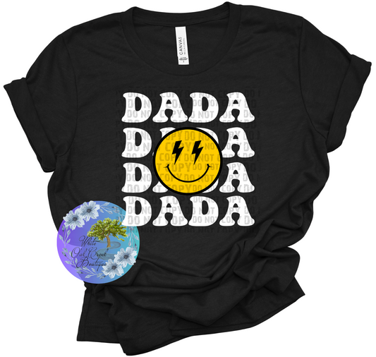 Dada to One Happy Dude Birthday T-Shirt