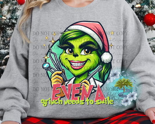 Dentist Sweatshirt or T-Shirt Green Guy