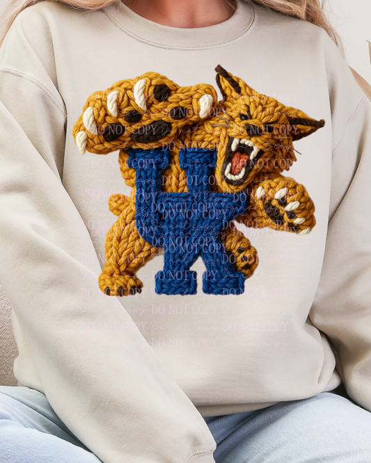 DTF Transfer UK Faux Yarn