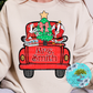 Geese Truck Christmas Sweatshirt