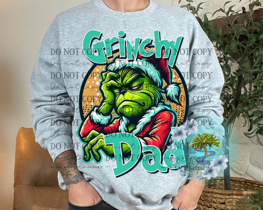 Dad Sweatshirt or T-Shirt Green Guy