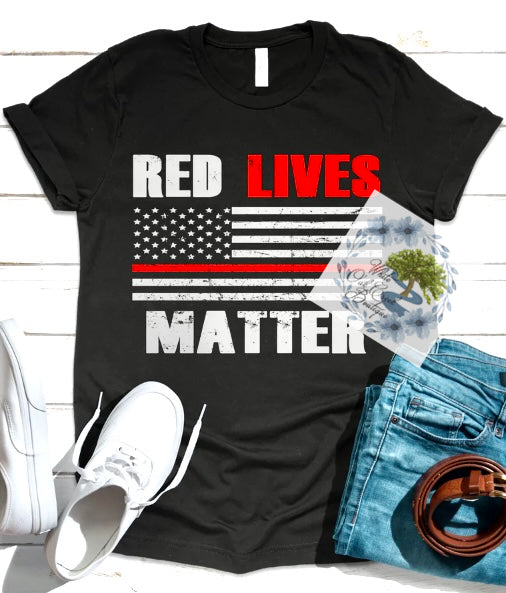 Red Lives Matter T-Shirt