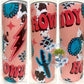 Howdy Pink Blush Retro Tumbler