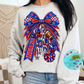 Indians Blue Bow