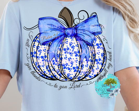 Kentucky Blue Pumpkin T-Shirt