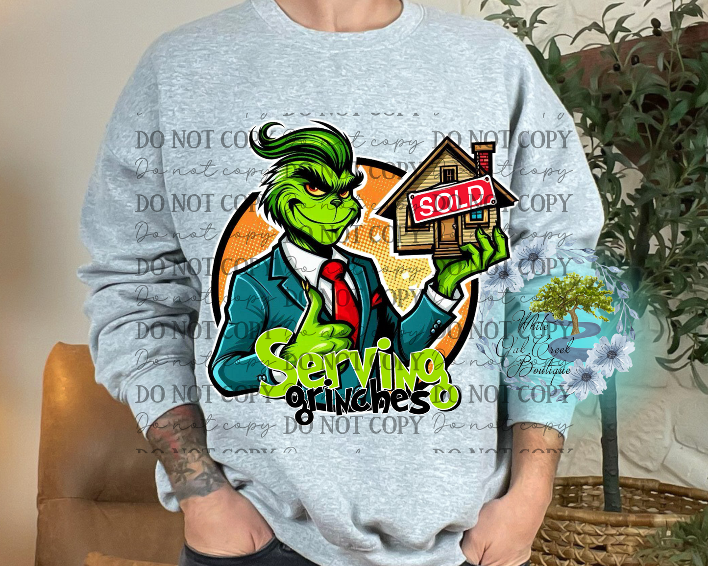 Realtor Male Sweatshirt or T-Shirt Green Guy