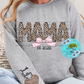 Personalized Cheetah Pink Bow Sweatshirt