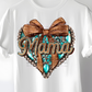 Mama Western Heart T-Shirt