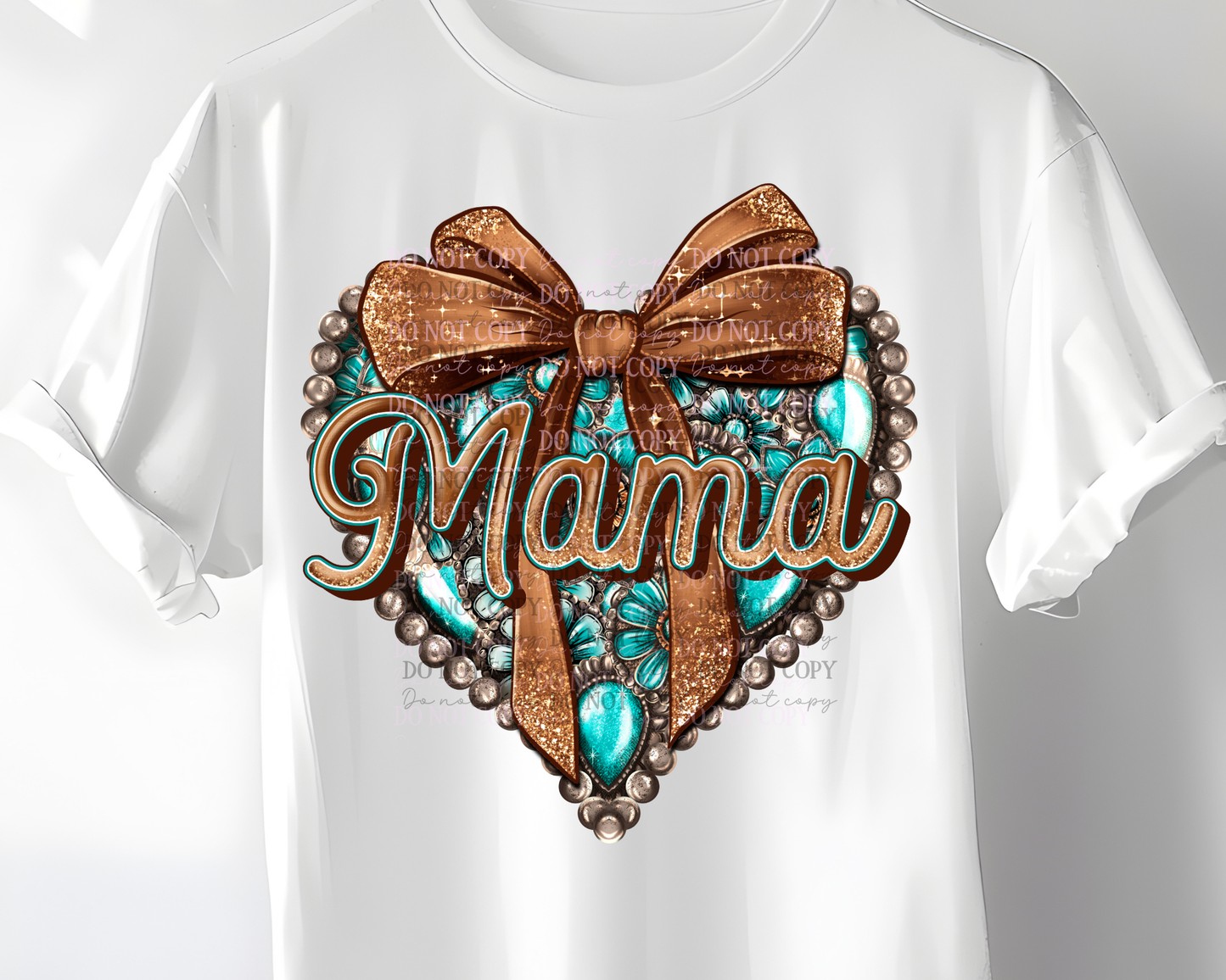 Mama Western Heart T-Shirt