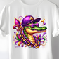 Mardi Gras Alligator T-Shirt