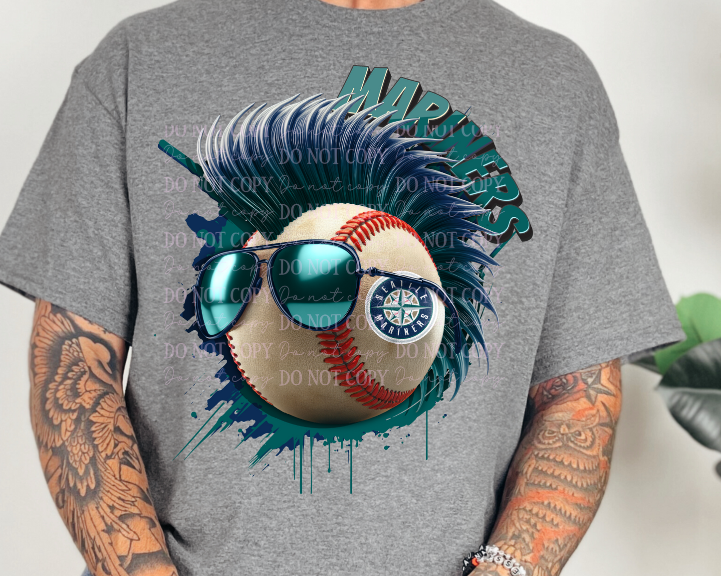 DTF Transfer Mohawk Mariners