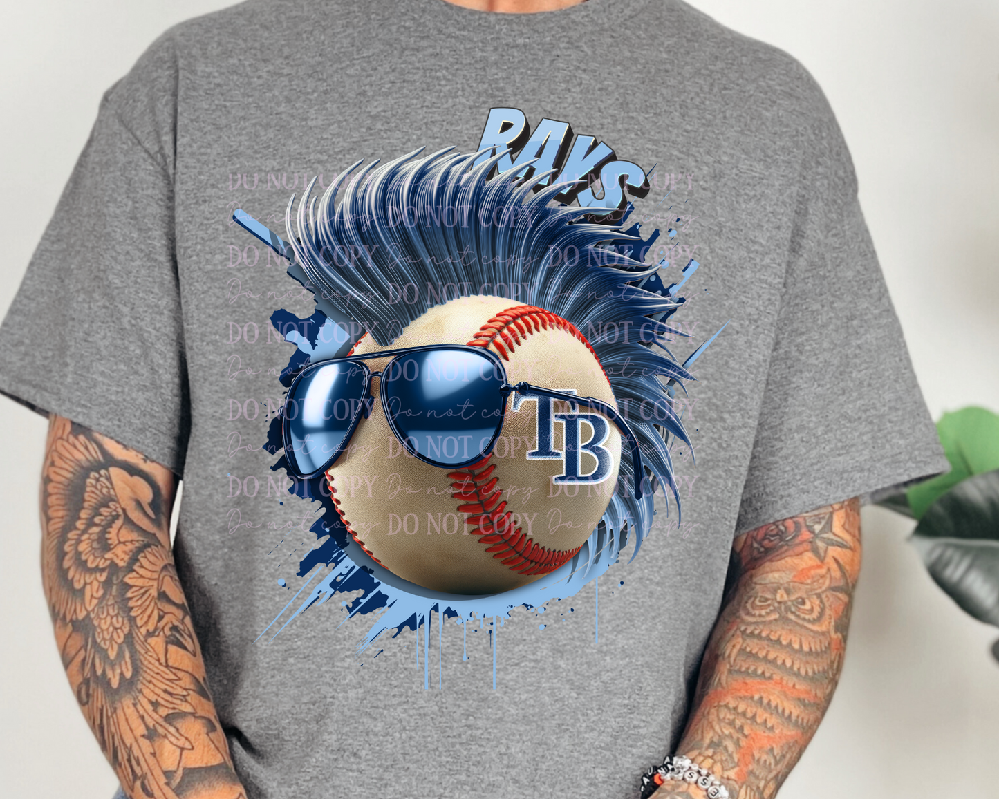 DTF Transfer Mohawk Rays
