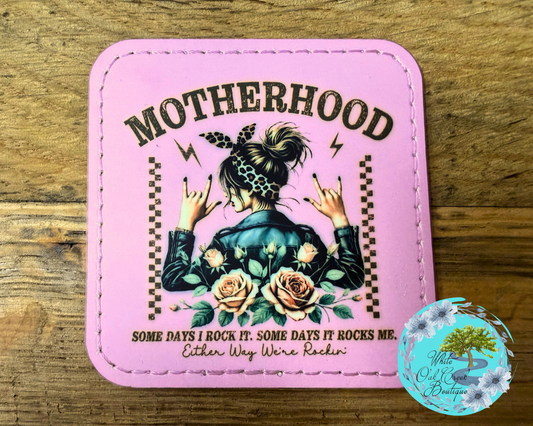 Motherhood Pink Patch 2 1/2” Square